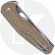 GiantMouse ACE Nimbus V2 Knife - Stonewash Elmax - Natural Canvas Micarta