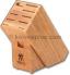 Henckels Knife Block, 10 Slot Hardwood, HE-100923