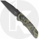 Hogue Deka Manual Folder 24268 - Black Cerakote 20CV Wharncliffe - G-Mascus Green G10 - ABLE Lock - USA Made