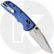 Hogue Deka Manual Folder 24373 - Tumbled MagnaCut Clip Point - Blue Polymer - ABLE Lock - USA Made