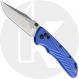 Hogue Deka Manual Folder 24373 - Tumbled MagnaCut Clip Point - Blue Polymer - ABLE Lock - USA Made