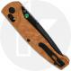 Hogue Mysto Manual Folder 24459 Knife - Black Stonewash CPM MagnaCut Clip Point - Maple Valley Richlite - ABLE Lock - USA Made