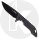 KABAR Mark 25 3071 Knife - Black D2 Drop Point - Black GFN