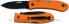 KA-BAR Knives KABAR Dozier Folding Hunter, Orange Handle, KA-4062BO