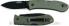 KA-BAR Knives KABAR Dozier Folding Hunter, Foliage Green, KA-4062FG