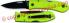 KABAR Mini Dozier Folder, Zombie Green, KA-4072ZG