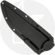 KABAR IFB Trail Point 5351 - Value Priced Fixed Blade - Black Trailing Point - Black G10 - MOLLE Compatible Sheath