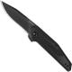 Kershaw Fraxion 1160 Knife Jens Anso EDC Clip Point Flipper Folder Black G10 Carbon Fiber