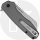 Kershaw Wharf 1414 Knife - Assisted - Stonewashed 8Cr13MoV Cleaver - Gray GFN - Flipper Folder