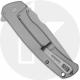 Kershaw Scour 1416 Knife - Assisted - Bead Blast 8Cr13MoV Drop Point - Bead Blast Stainless Steel - Flipper Folder