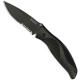 Kershaw Knives, KE-1550ST Black Out Part Serrated Edge