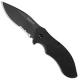 Kershaw Black Clash, Part Serrated, KE-1605CKTST