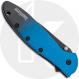 Kershaw Leek 1660GBLUBLK Knife - Assisted - MagnaCut Blade - Blue/Black Gradient Aluminum - Flipper Folder - USA Made