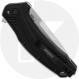 Kershaw Link 1776BLKMAG Knife - Stonewash Magnacut Drop Point - Black Aluminum - SpeedSafe Assist - USA Made