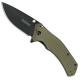 Kershaw Knockout Knife, Olive Green, KE-1870OLBLK