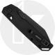 Kershaw Iridium 2038RBLK Knife - Black Oxide D2 Reverse Tanto - KVT Bearings - Black Aluminum