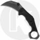Kershaw Outlier Karambit 2064 Knife - Assisted - Blackwash 8Cr13MoV Hawkbill - Black G10 - Flipper Folder