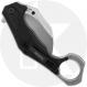 Kershaw Outlier Karambit 2064SW Knife - Assisted - Stonewash 8Cr13MoV Hawkbill - Black G10 - Flipper Folder