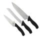 Kershaw Emerson 3 Piece Cooks Set 6100 Chefs Bread Knife Paring Knife Black GFN