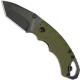 Kershaw Shuffle II 8750TOLBW Knife EDC BlackWash Tanto Olive GFN Liner Lock Folder