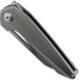 Kizer Theta Ki4514 Elijah Isham EDC Wharncliffe Blade Hidden Flipper Tab Titanium Frame Lock Folder