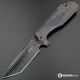 MODIFIED Boker Plus Lateralus 01BO767 Blackwash JB Stout Knife - Tanto Regrind