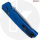 MODIFIED Benchmade Bugout 535 + AWT Anodized Cobalt Blue Aluminum Scales