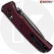 MODIFIED Benchmade Bugout 535 + KP Black Thumbstud & Standoffs + AWT Checker Milling Oxblood Scales