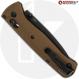 MODIFIED Benchmade Bugout 535BK Knife + Flytanium Crossfade Brown G10 Scales