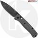 MODIFIED Benchmade Bugout 535 Knife + Acid Stonewash + KP Titanium Blasted Tumbled Scales + KP Black Thumbstud & Standoffs - The