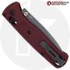 MODIFIED Benchmade Bugout 535GRY-1 Knife - Blood Red Rit Dye Handle