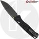 MODIFIED Benchmade Bugout 535GRY-1 Knife - BLACK Rit Dye Handle