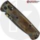 MODIFIED Benchmade Bugout 535GRY-1 Knife & Titanium Flytanium Scales - MAYHEM FINISH