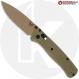 MODIFIED Benchmade Bugout 535TN-2601 Knife + KP Desert Tan Chamfered G10 Scales