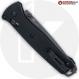 MODIFIED Benchmade Bailout 537GY-03 Knife - Regrind M4 Tanto - Black Anodized Aluminum