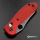 MODIFIED Benchmade Mini Griptilian 555HG - The Red Dragon - Acid Stonewash - Sheepsfoot