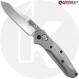 MODIFIED Benchmade Mini Osborne 945 Knife - Satin Blade + Flytanium Titanium Scales