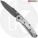MODIFIED Benchmade Mini Osborne 945 Knife - Acid Stonewash Blade + Flytanium Titanium Scales