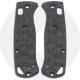 KP Custom Carbon Fiber Damascus Pattern Scales for Benchmade Bugout Knife - Contoured