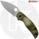 MODIFIED Spyderco Sage 5 Lightweight - MagnaCut - AWT Aggressive Agent Custom Anodized Scales