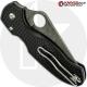 MODIFIED Spyderco Para3 Lightweight - Acid Stonewash - Black FRN Handle