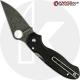 MODIFIED Spyderco Para3 Lightweight - Acid Stonewash - Black FRN Handle