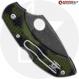 MODIFIED Spyderco Dragonfly 2 - ACID WASH - Zome Green Handle