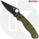 MODIFIED Para Military 2 Salt DLC MagnaCut Knife + AWT Aggressive Agent OD Green Scales