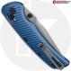 MODIFIED Hogue Deka - MagnaCut Clip Point - AWT Exclusive Midnight Blue Scales - Archon Milling