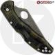 MODIFIED Spyderco Delica 4 - Acid Wash - Zome Handle