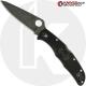 MODIFIED Spyderco Endura 4 - ACID WASH - Black Handle