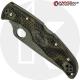 MODIFIED Spyderco Endura 4 - ACID WASH - Zome Green Handle