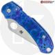 MODIFIED Spyderco Para 3 Knife + AWT Agent SKINNY Custom Anodized Scales