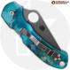MODIFIED Spyderco Para 3 Knife 15V Sprint Run + AWT Aggressive Agent Custom Anodized Scales (3)